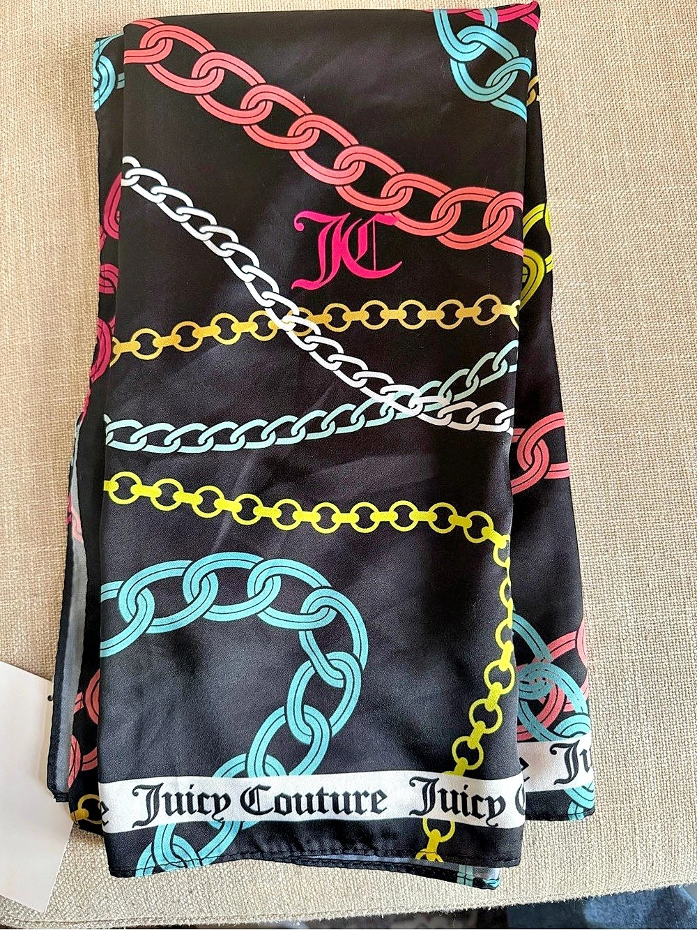Juicy Couture Square Scarf -  NWT